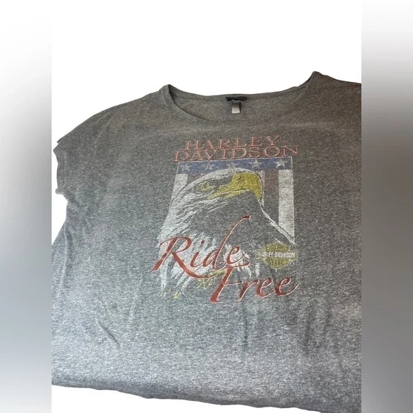 VINTAGE Harley Davidson women’s Tshirt size XXL - Picture 2 of 8